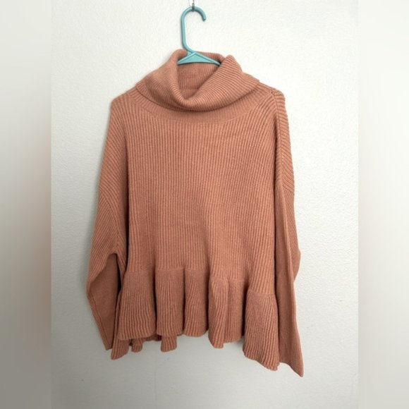 Turtleneck Ruffle Sweater - Picture 1 of 2